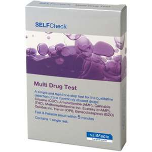 ValiMedix SELFCheck Multi Drug Test  