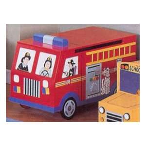  Fire Engine Toy Box: Baby