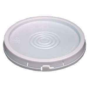 Vestil LID 54 PRT High Density Polyethylene Tear Tab Lid for 3.5, 5 