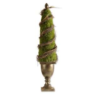   Point Moss Obelisk Beautiful Artifical Year Round Indoor Botanics