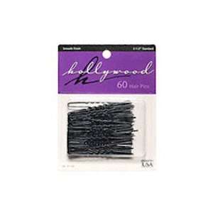  Hollywood Hair Pins Black 60ct.: Beauty