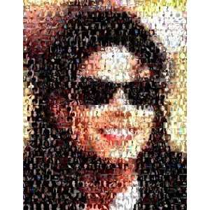  Amazing 90s Michael Jackson career pop art Montage COA 