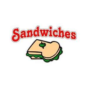  Sandwiches Window Cling Sign: Home Improvement