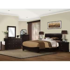  Lifestyle Solutions Sydney Queen Size 5 Piece Bedroom Set 