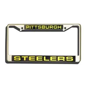  Rico Pittsburgh Steelers Laser Chrome Frame: Sports 