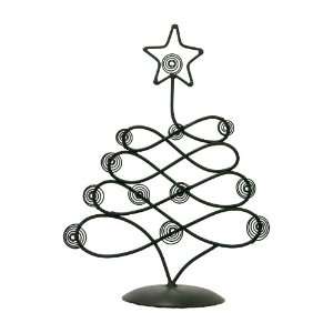  Wrought Iron Christmas Tree w/ Star Topper: Home & Kitchen