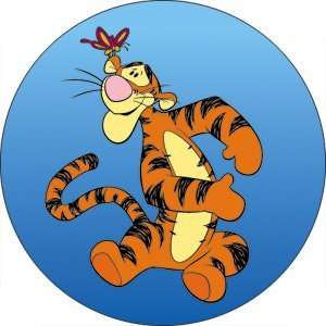   The Pooh & Friends Tigger Butterfly Button B DIS 0091: Toys & Games