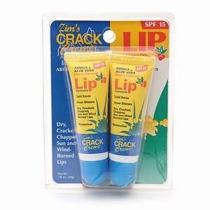  ZIMS CRACK CREME LIP FORMULA 0.35OZ: Health & Personal 