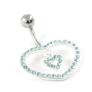  Body piercing Love turquoise. Jewelry