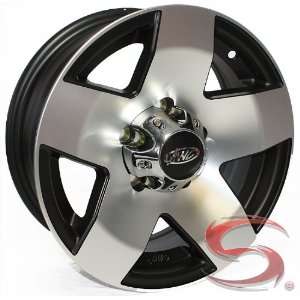  15x6 Phat Star Aluminum Trailer Wheel, 6 on 5.50 with 