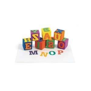  Alphabet Stamping Cubes   Set of 7: Arts, Crafts & Sewing
