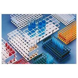   Nalgene Unwire Test Tube Racks, Resmer; For 13mm Tubes; Holds 72; Red