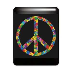  iPad Case Black Peace Symbol Flowers 60s: Everything Else