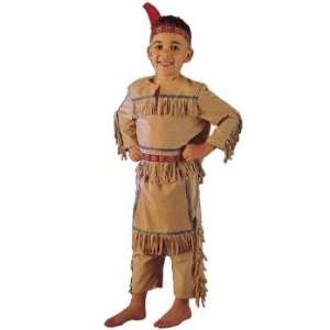   American Indian Boy Child Costume Size 8 10 yrs Large: Toys & Games