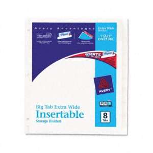  Avery WorkSaver Big Tab Extrawide Dividers AVE11223 
