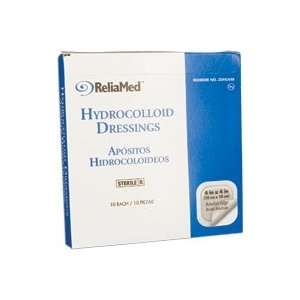  Hydrocolloid Dressings, 6 X 6 with Beveled Edge, 5/box State 