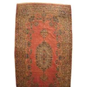  11x21 Hand Knotted KERMAN Persian Rug   117x213: Home 