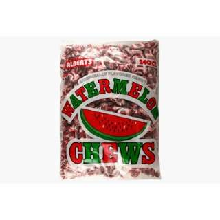 Alberts Chews Watermelon 240 Piece Bag  Grocery & Gourmet 