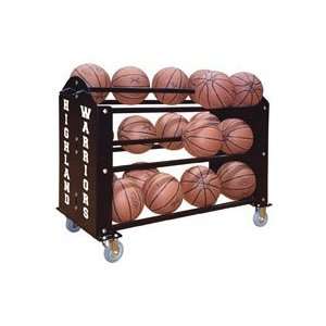 First Team Ball Hog Premium Ball Rack:  Sports & Outdoors