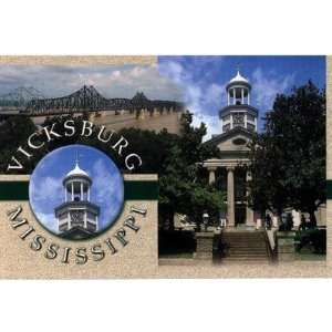  Mississippi Postcard 12345 Vicksburg Case Pack 750 