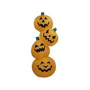 12ft Airblown Inflatable Pumpkin Stack: Patio, Lawn 