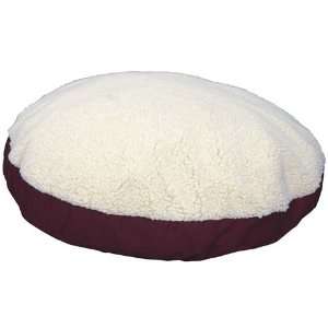  Lamb Round Dog Beds XL 54 Red: Kitchen & Dining