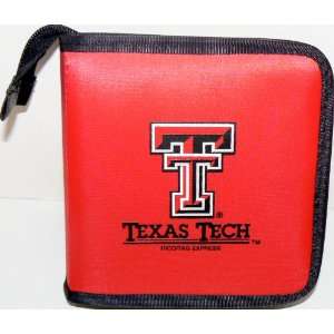   Licensed Texas Tech Red Raiders CD DVD Blu Ray Wallet Electronics