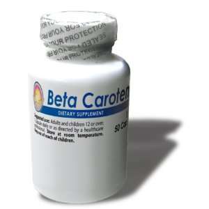  Beta Carotene, 15mg, 50 Capsules