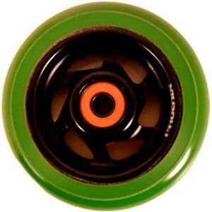  Phoenix Metalcore 6 spoke Green Black Wheel 100mm 