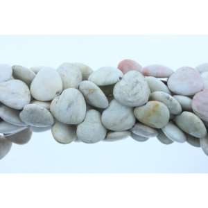 River Stone  Heart Plain   16mm Height, 16mm Width, No Grade   Sold 