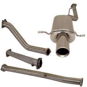   WRX/STI Standard Muffler Turboback Exhaust with Race Pipe: Automotive