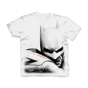  Batman Arkham City Bloody Batman Mens T Shirt Everything 