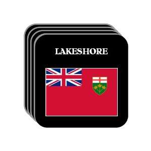  Ontario   LAKESHORE Set of 4 Mini Mousepad Coasters 