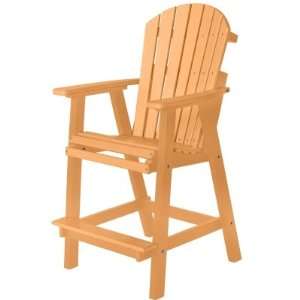  Elite Comfo Back Bar Chair   Cedar: Patio, Lawn & Garden