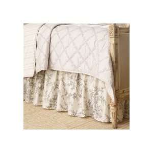  LAUREN HOME Saint Honore Pagoda Bedskirt: Home & Kitchen