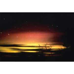  Aurora Australis on Kangaroo Island 12x18 Giclee on canvas 