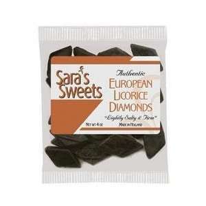  Diamonds Licorice Pieces 4oz bag by Saras Sweets Health 