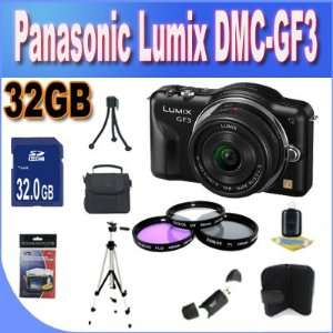 Panasonic Lumix DMC GF3 12 MP Micro 4/3 Compact System Camera with 3 