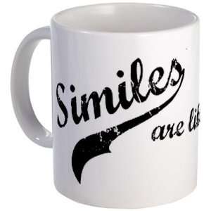 Similes Funny Mug by CafePress:  Kitchen & Dining