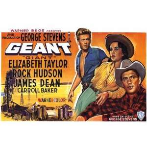  Giant (1956) 27 x 40 Movie Poster Belgian Style A: Home 