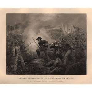   of Chicamauga   Lt. Van Pelt Defending His Battery by Alonzo Chappel