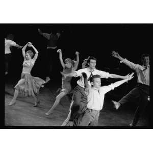  Dance scene,musical,West Side Story,c1958