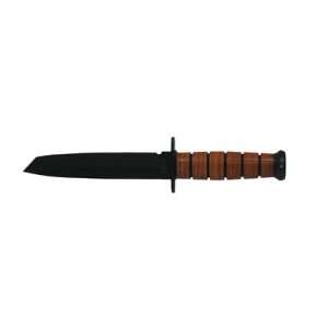  Leather Tanto, Straight Edge