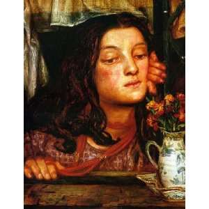 Art, Oil painting reproduction size 24x36 Inch, painting name Girl 