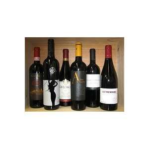  Wine Of The Month Six Pack 750ML Grocery & Gourmet Food