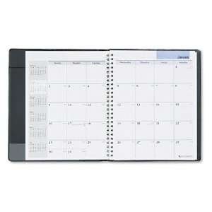   Six month calendar reference blocks on each spread for convenient