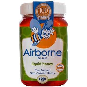 Airborne (New Zealand) Pure Wildflower Natural Honey 500/17.85oz 