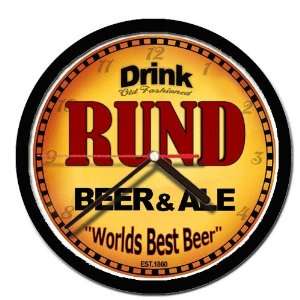  RUND beer and ale cerveza wall clock: Everything Else