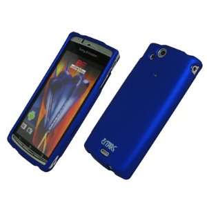  EMPIRE Blue Rubberized Hard Case Cover for Sony Ericsson 