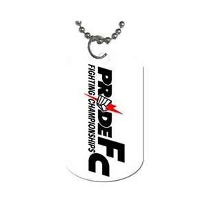  Custom PRIDE FC Fighting Championships MMA Dog Tag with 